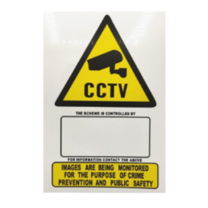 Data Compliant A4 CCTV Warning Sign